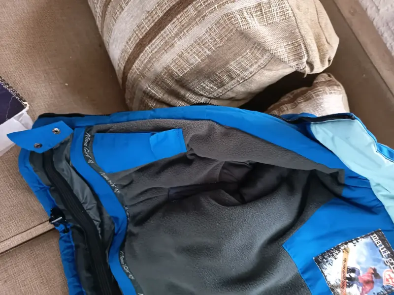 Chaqueta de esquí azul para niña - 3