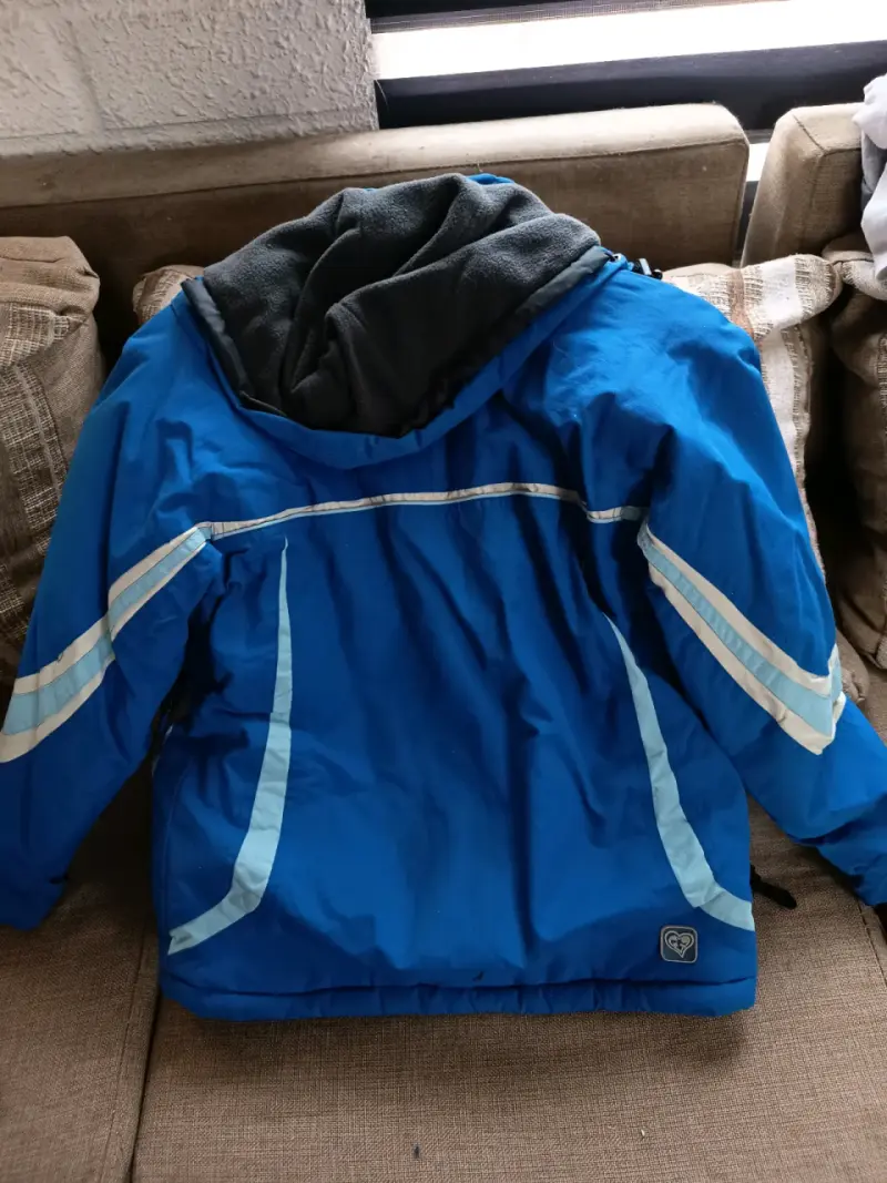 Chaqueta de esquí azul para niña - 4