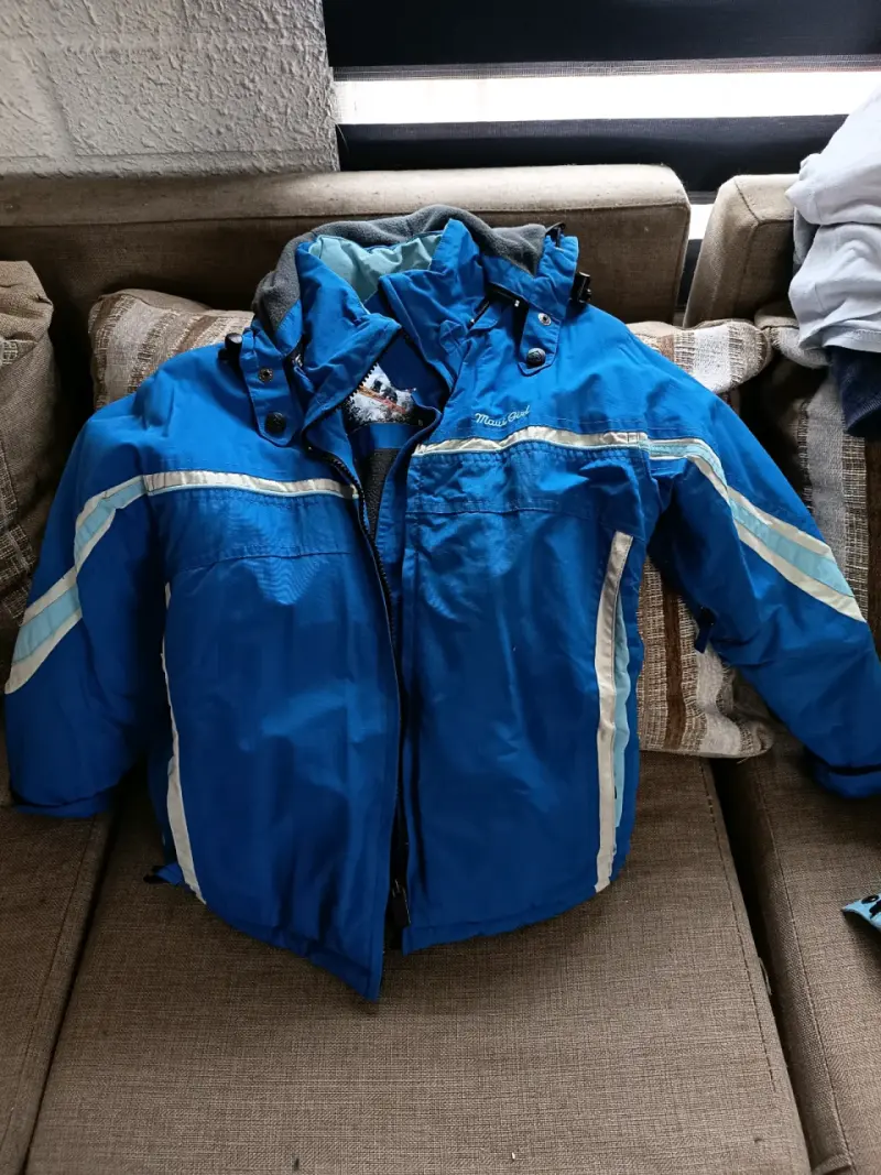 Chaqueta de esquí azul para niña - 5