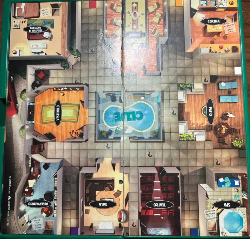 Juego Clue versión de viaje - 3