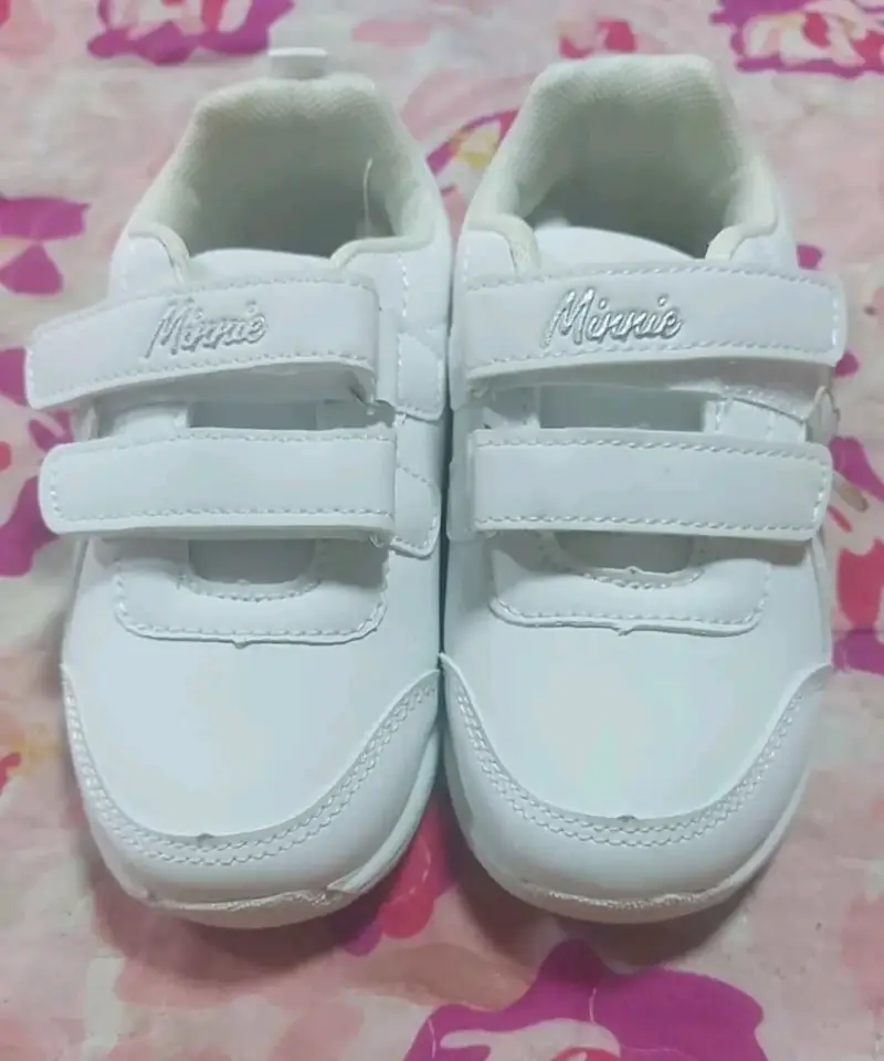 Zapatillas blancas casuales niña - 3