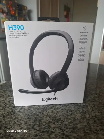 Auriculares Logitech H390 con micrófono USB - miniatura 3