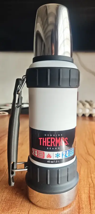 Termo Thermos 1.2 Lts Acero Inoxidable Con Manija - miniatura 1