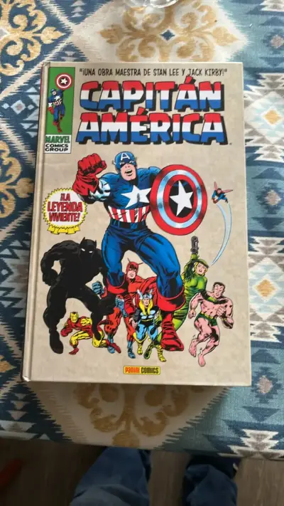 Cómic Capitán América Marvel Panini - miniatura 1