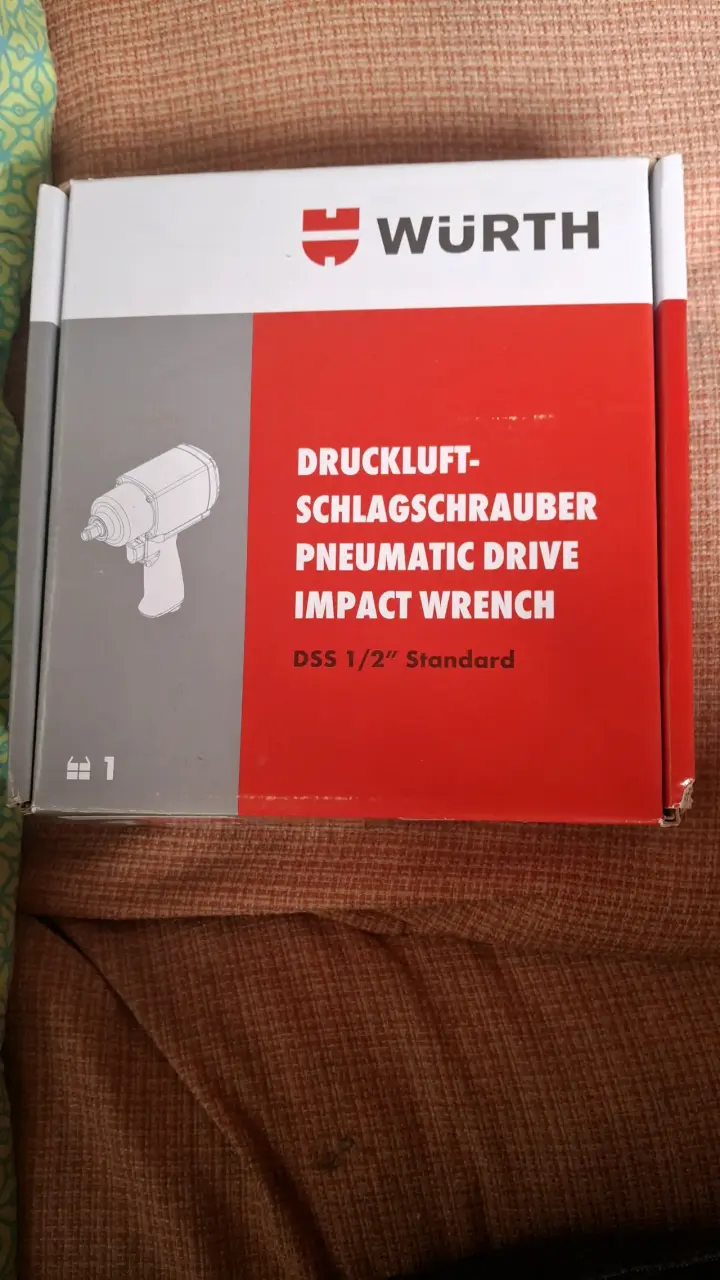 Llave de impacto neumática Würth DSS 1/2" - 1