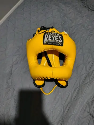 Cabezal de boxeo Cleto Reyes amarillo - miniatura 3