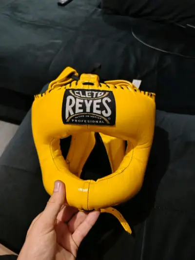 Cabezal de boxeo Cleto Reyes amarillo - miniatura 4