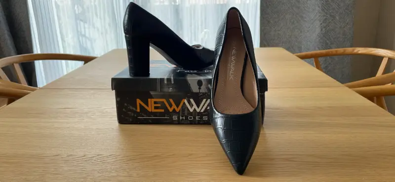 Zapatos de tacón New Walk negros elegantes - 1