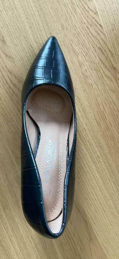Zapatos de tacón New Walk negros elegantes - miniatura 3