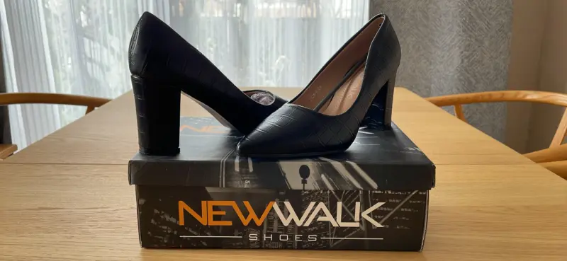 Zapatos de tacón New Walk negros elegantes - 5