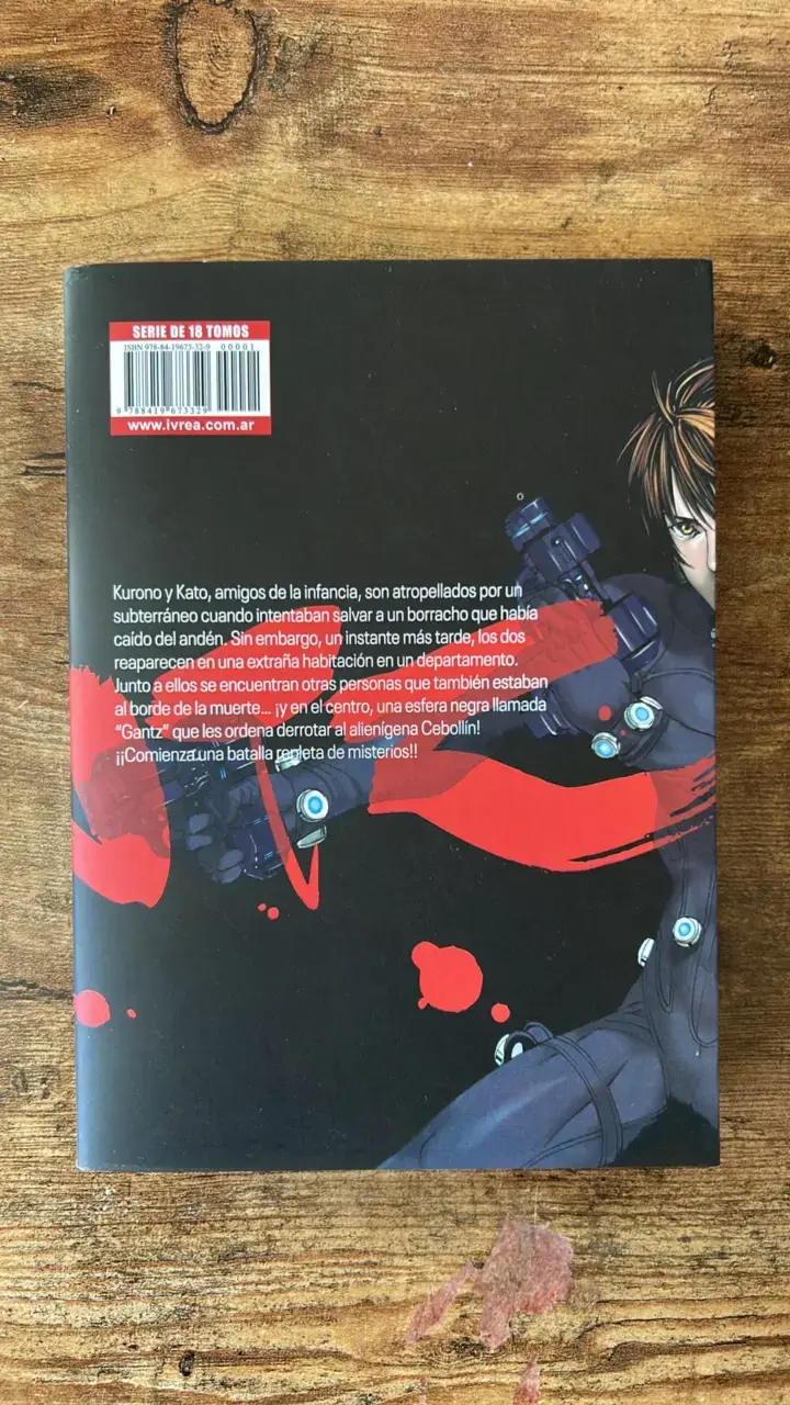 Manga Gantz Deluxe Edition Volumen 1 - 2