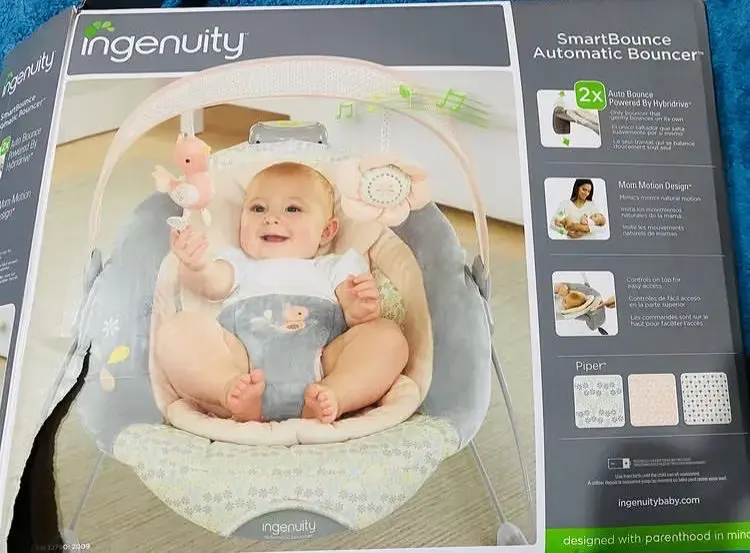 Silla mecedora para bebé Ingenuity con música - 2