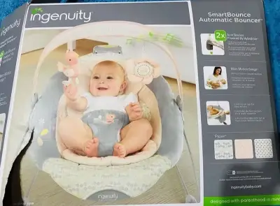Silla mecedora para bebé Ingenuity con música - miniatura 2