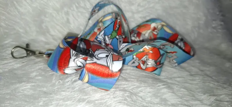 Lanyard o cinta con diseño de personajes animados - 1