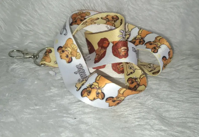 Lanyard o cinta con diseño de personajes animados - 3