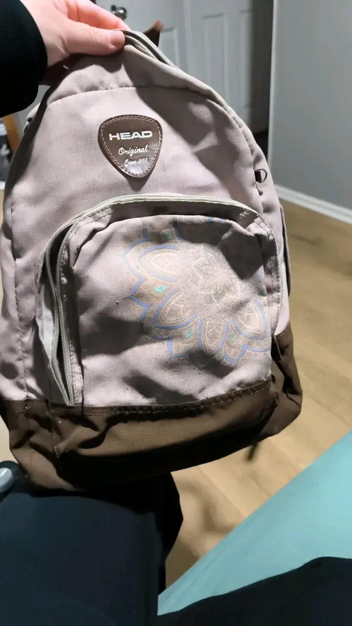 Mochila Head Original beige y marrón - 1