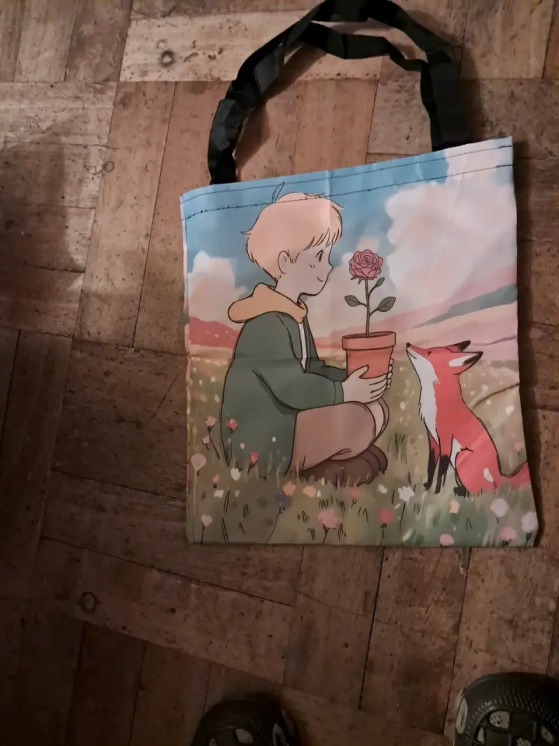 Bolso tote ilustrado El Principito - 1
