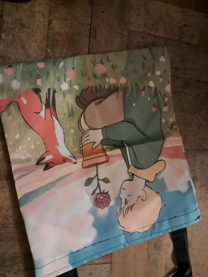 Bolso tote ilustrado El Principito - 2