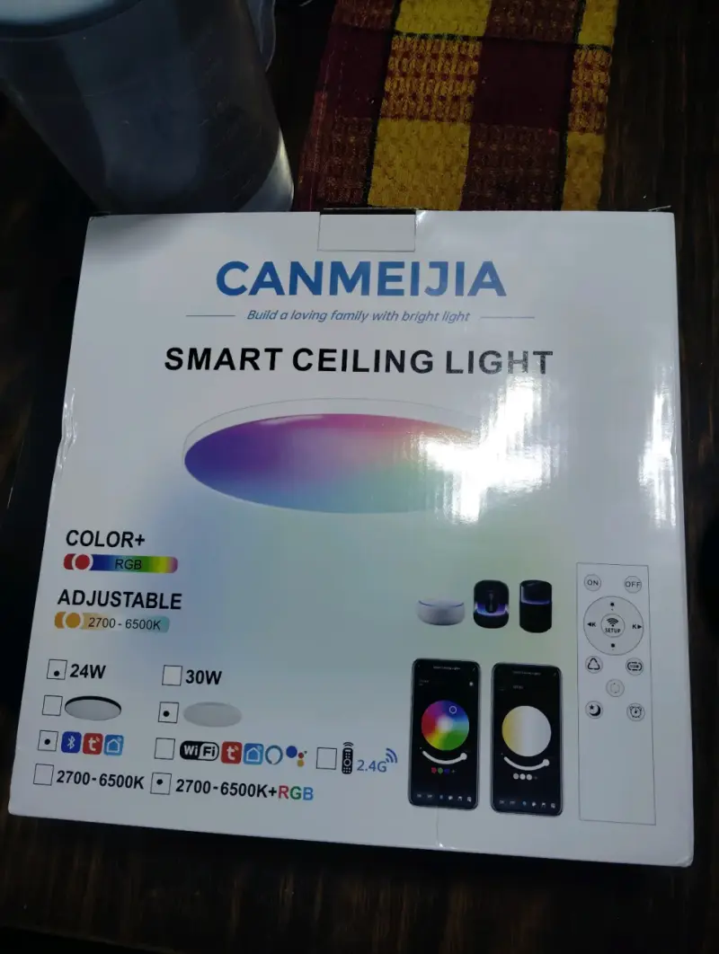 Luz de techo inteligente Canmeijia RGB - 1