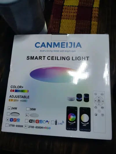 Luz de techo inteligente Canmeijia RGB - miniatura 1