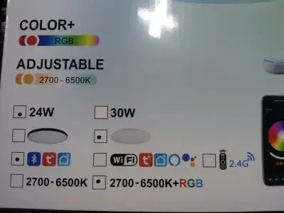 Luz de techo inteligente Canmeijia RGB - miniatura 2