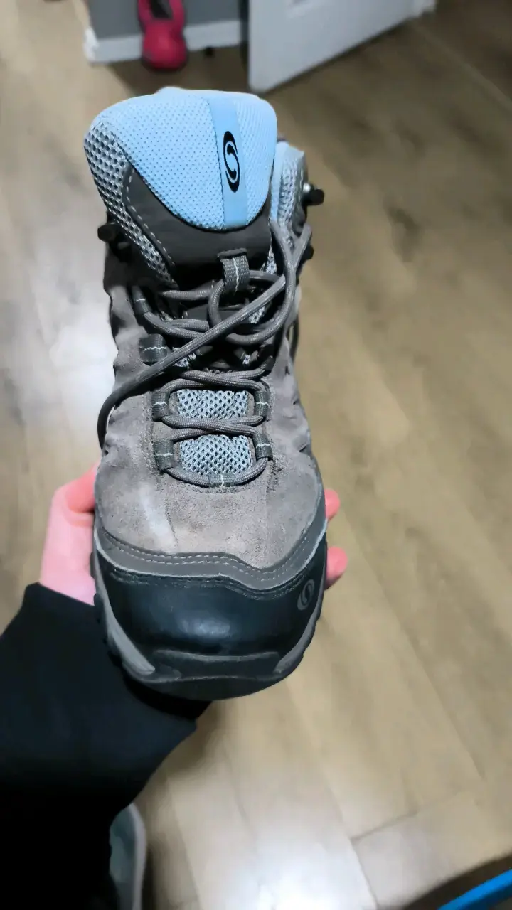 Botas de trekking Salomon gris impermeables - 2