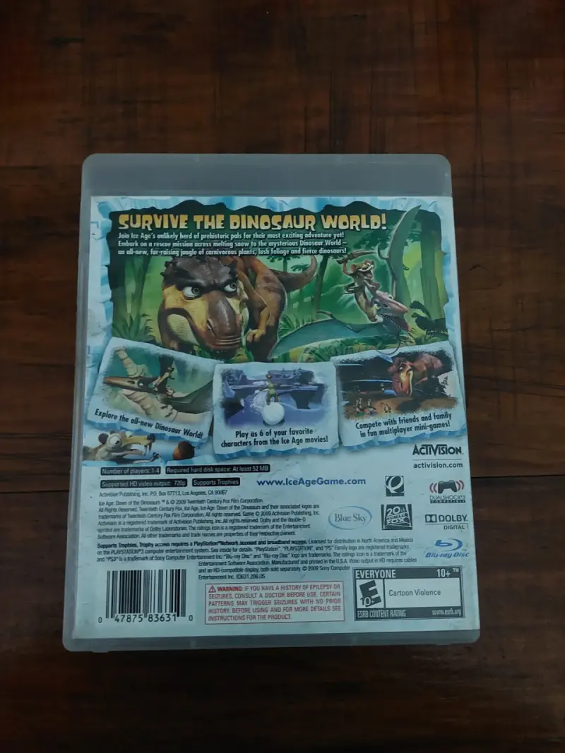 Juego PS3 Ice Age Dawn of the Dinosaurs - 2