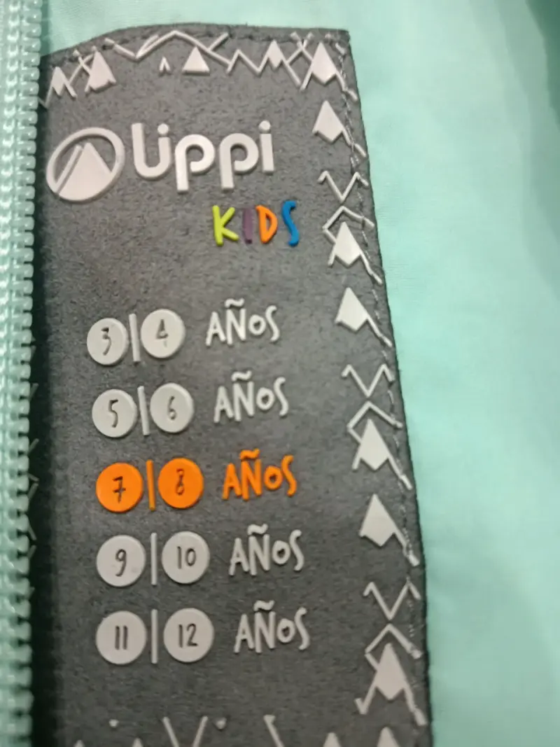 Chaqueta impermeable Upp azul claro - 2