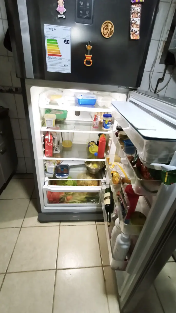 Refrigerador Fensa de acero inoxidable con dispensador - 2