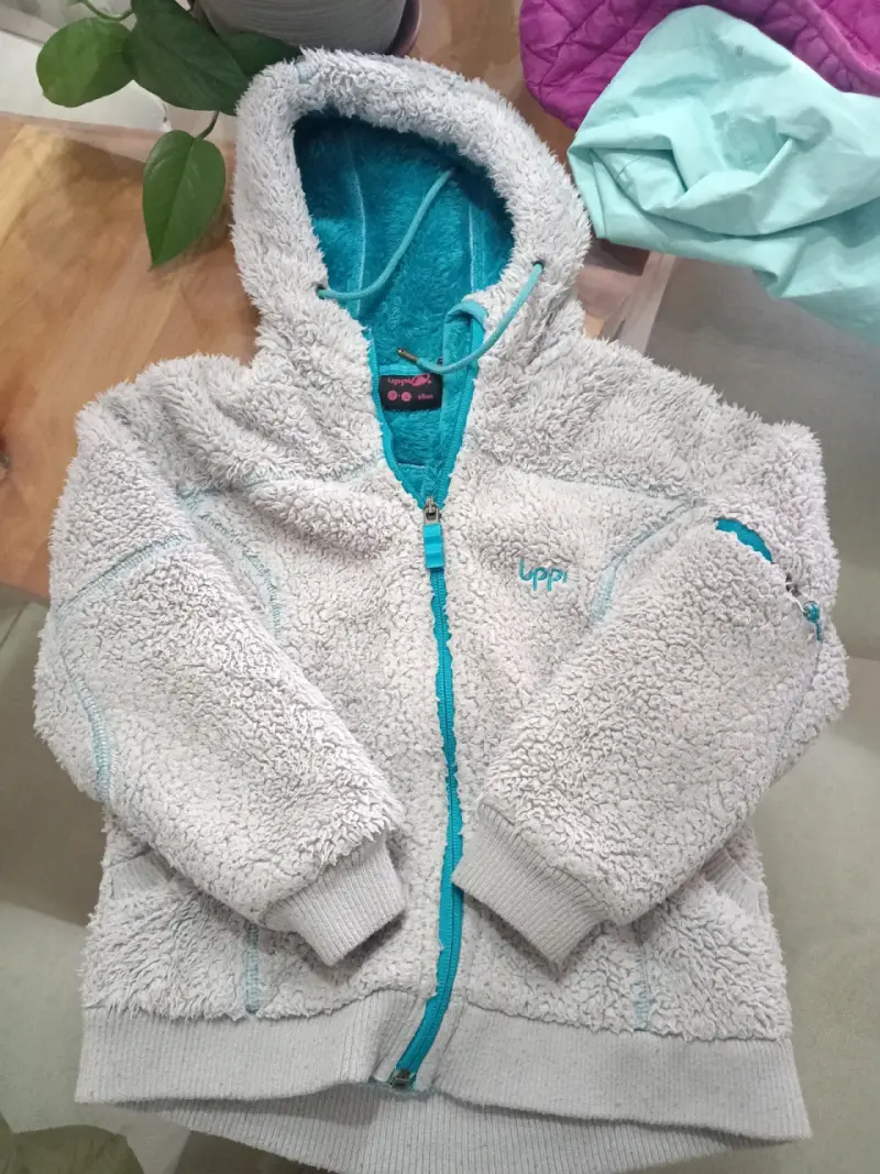 Chaqueta impermeable Upp azul claro - 4