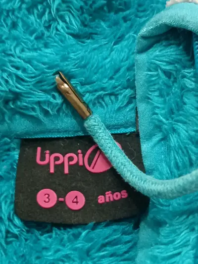 Chaqueta impermeable Upp azul claro - miniatura 5