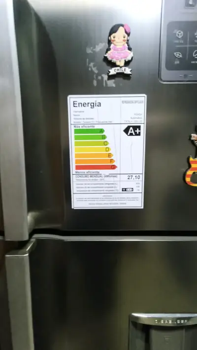 Refrigerador Fensa de acero inoxidable con dispensador - miniatura 5
