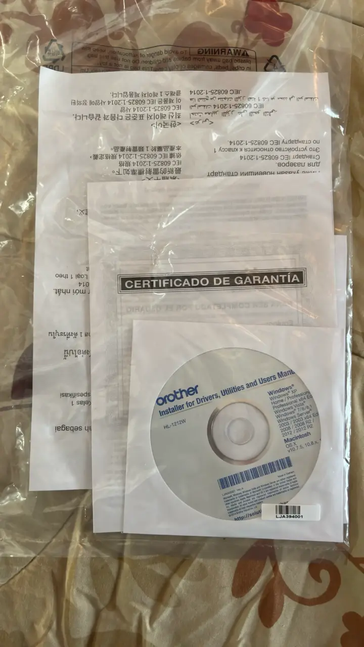 CD de instalación Brother HL-1212W - 1
