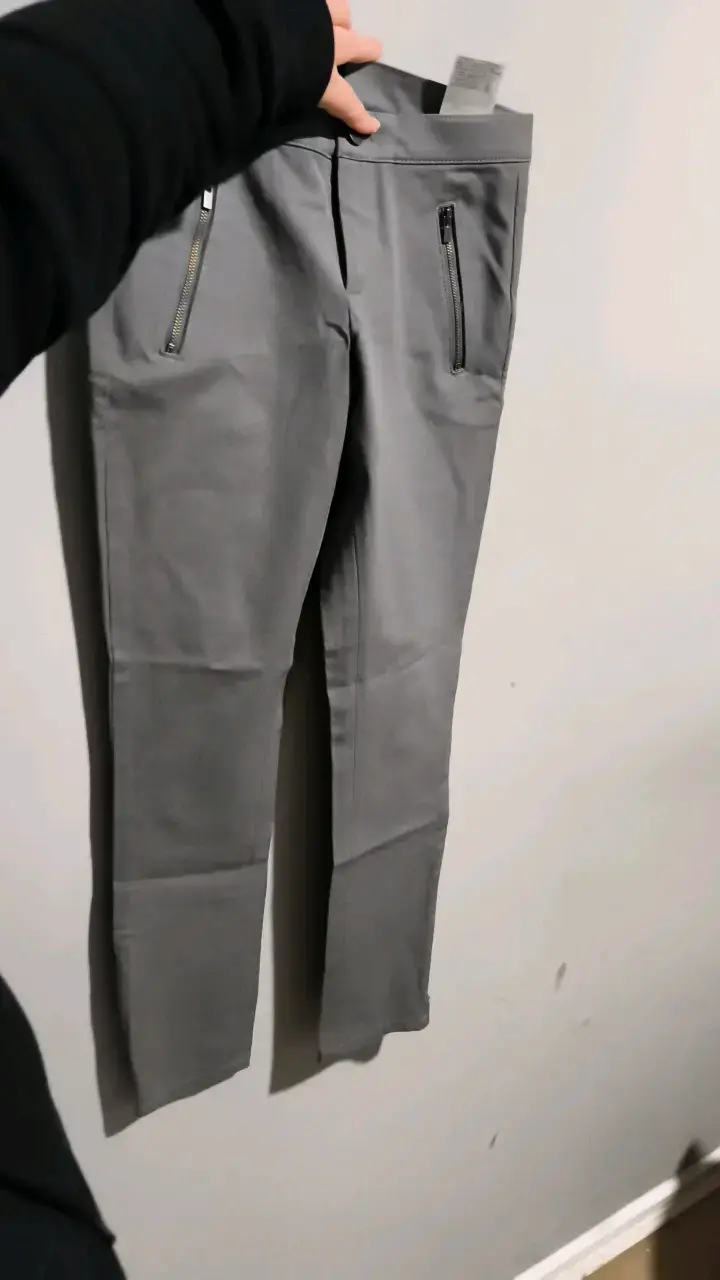 Pantalones Banana Republic Sloan grises - 2