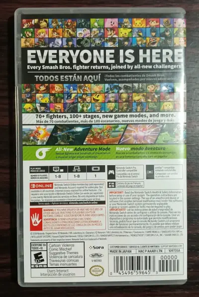 Caja de Juego Super Smash Bros Ultimate - miniatura 3
