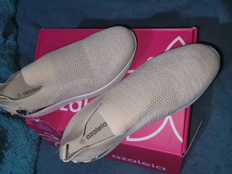 Zapatillas Azaleia beige número 39 - 2
