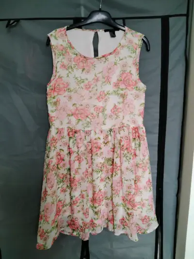 Vestido floral sin mangas para mujer talla M - miniatura 1