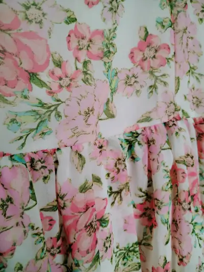 Vestido floral sin mangas para mujer talla M - miniatura 3