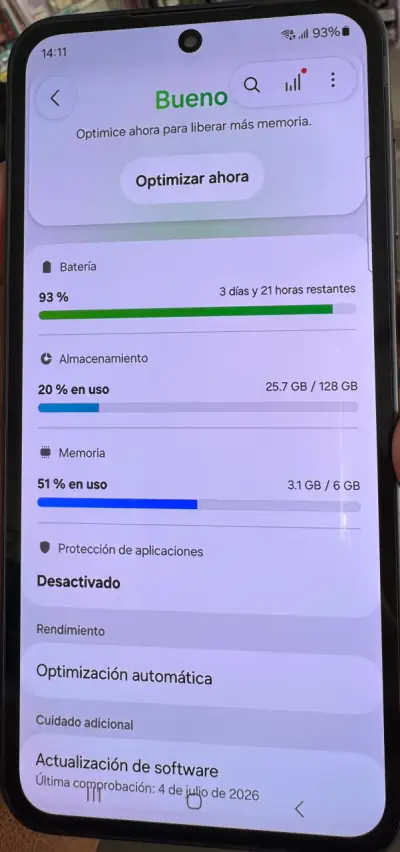 Samsung A35 Usado Excelente estado - miniatura 3