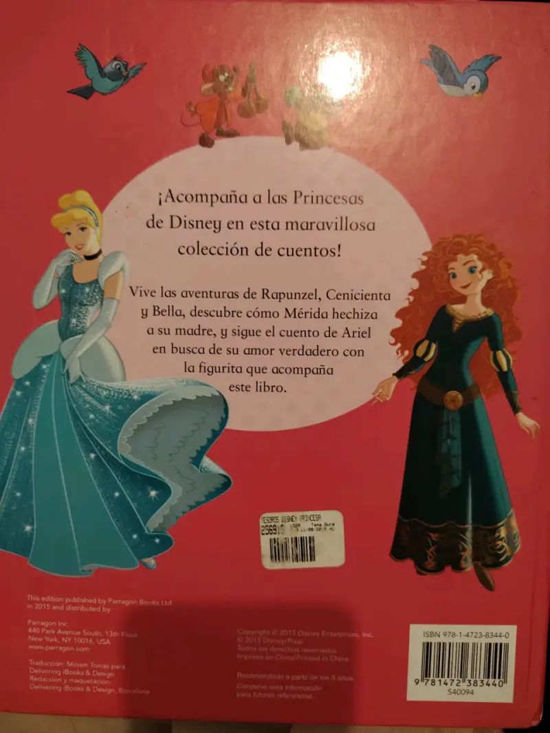 Libro infantil Disney Princesa Tesoros - 3