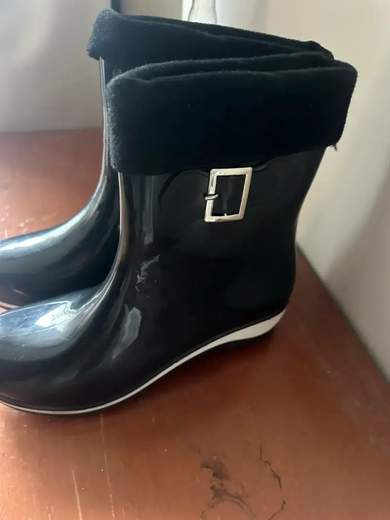 Botas de lluvia negras impermeables - 2
