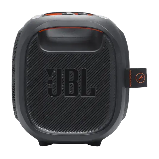 Parlante portátil JBL con micrófono y luces LED - 4