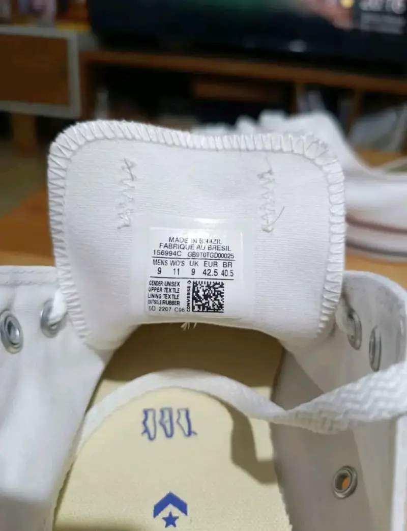 Zapatillas blancas clásicas de lona - 4