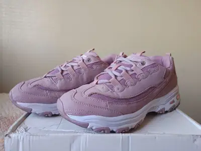 Zapatillas deportivas rosadas para mujer - miniatura 1