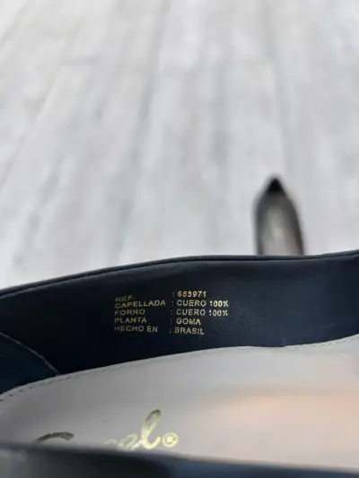 Zapato de cuero Gacel Negro talla 36* - miniatura 6
