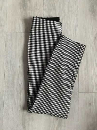 Pantalones a cuadros blanco y negro - miniatura 5