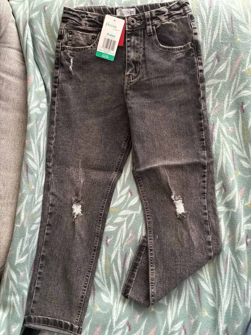 Jeans skinny fit para niño Ficcus 8 años - 1