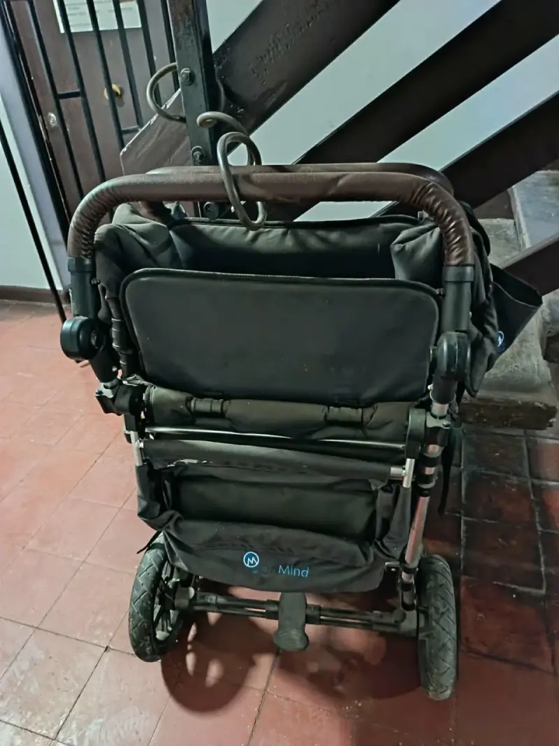 Carro de paseo doble para niños - 3