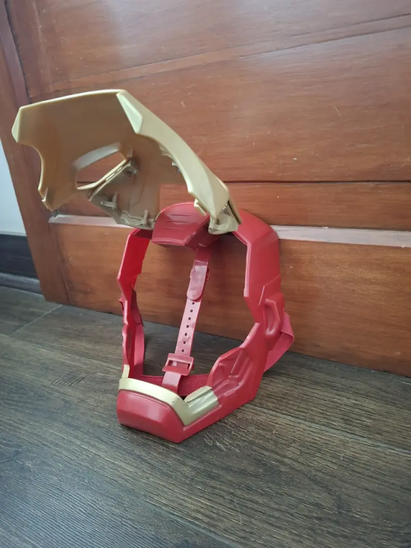 Máscara de Iron Man con sonido para disfraz - 2