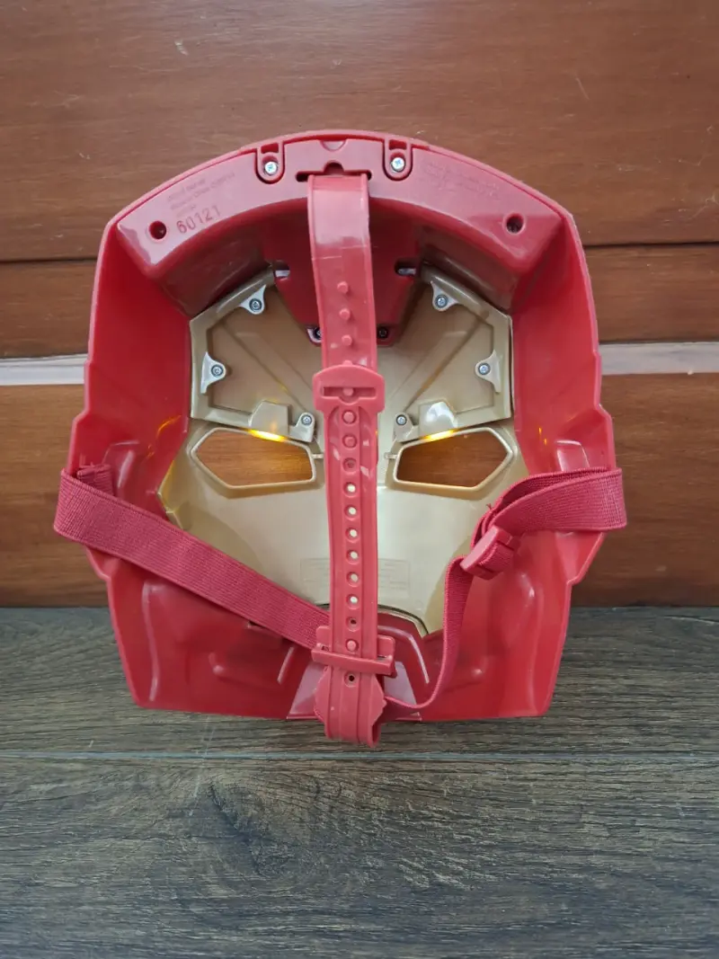Máscara de Iron Man con sonido para disfraz - 3